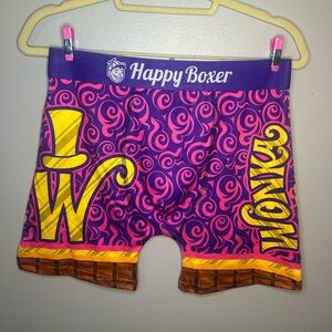 NWOT Willy Wonka Chocolate Boxer Briefs Unisex